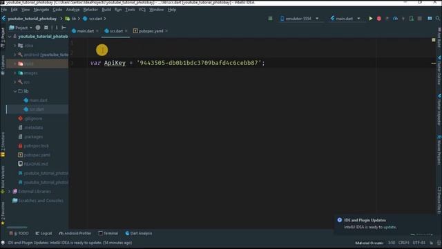 4. Flutter App - getting pictures from json api (part 1) смотреть онлайн