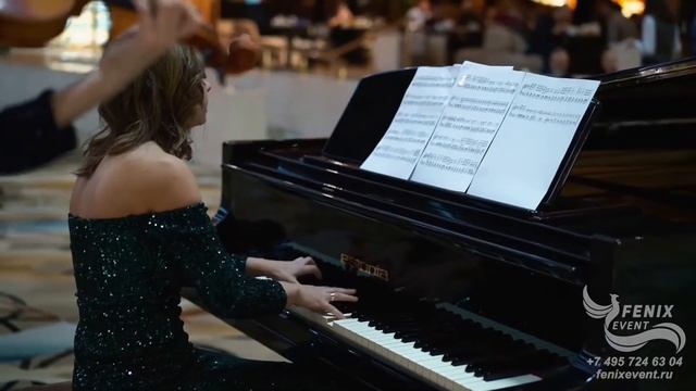 Скрипачка на встречу гостей на праздник, свадьбу и корпоратив Москва - заказать скрипичное шоу смотреть онлайн