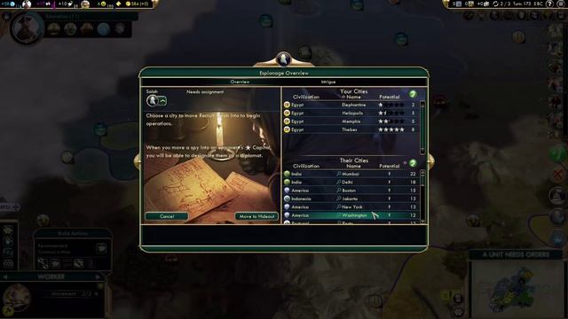 Civ 5 Brave New World Deity - Ep. 4 - Let's Play Egypt смотреть онлайн