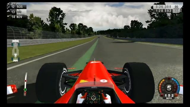 Hungarian GP | F1 2009 Game | 25% Quick Race Hard Difficulty смотреть онлайн