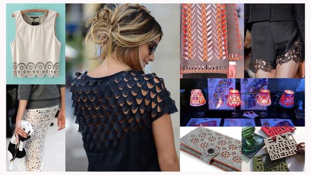 (ENG) laser cutting & etching / paper, plastics, textil, leather, wood смотреть онлайн