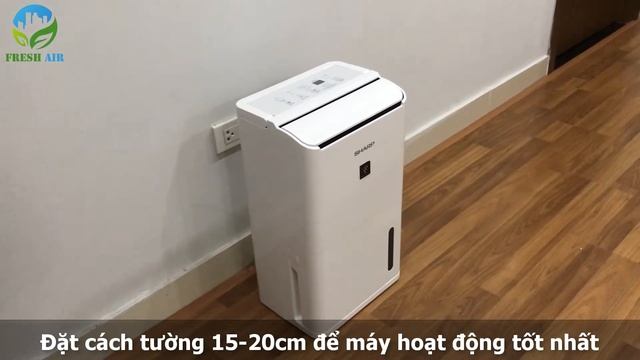 Máy hút ẩm Sharp DW-D12A-W смотреть онлайн