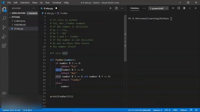 If-Else Statement in Python | Python Tutorial in Hindi смотреть онлайн