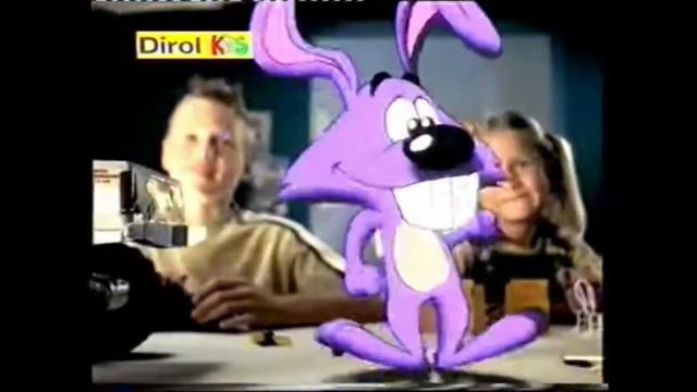 Dirol Kids  банан  реклама