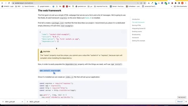 node.js / socket io آموزش سیستم چت روم قسمت دوم смотреть онлайн