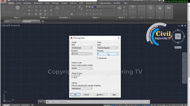 AutoCAD Unit setting|AutoCAD New sheet setting |AutoCAD Dimension Style unit Setting|AutoCadTrainin смотреть онлайн
