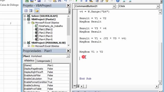 #14 - Macros e VBA - Excel - Tipos de Variáveis смотреть онлайн