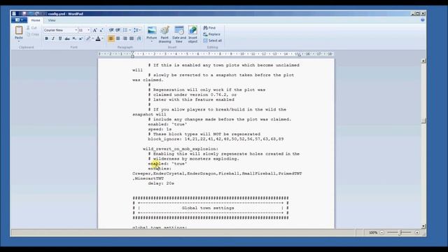 Towny - Server setup and config file walkthrough - bukkit tutorial смотреть онлайн