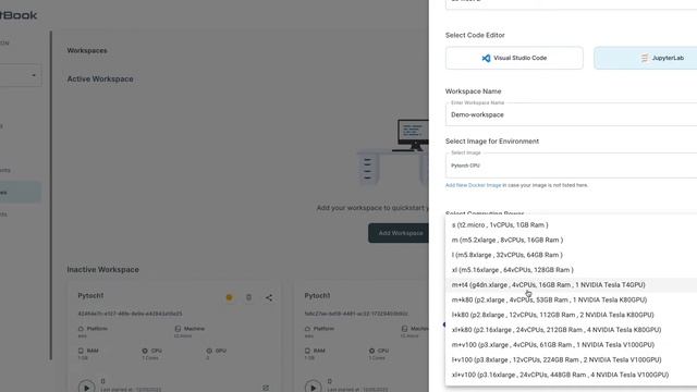 NetBook V1 Demo| Connect Cloud Accounts| Run Server-less training jobs смотреть онлайн