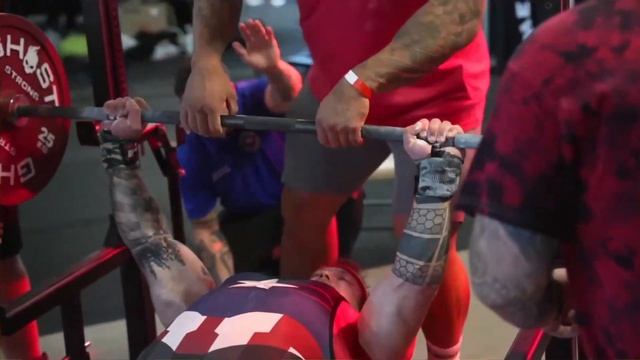 John Haack • 1st Place 1,030kg Total • 100kg Class • USPA Pro Raw 2022