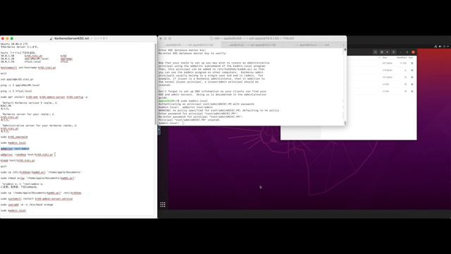 Kerberos macOS NFS Server смотреть онлайн