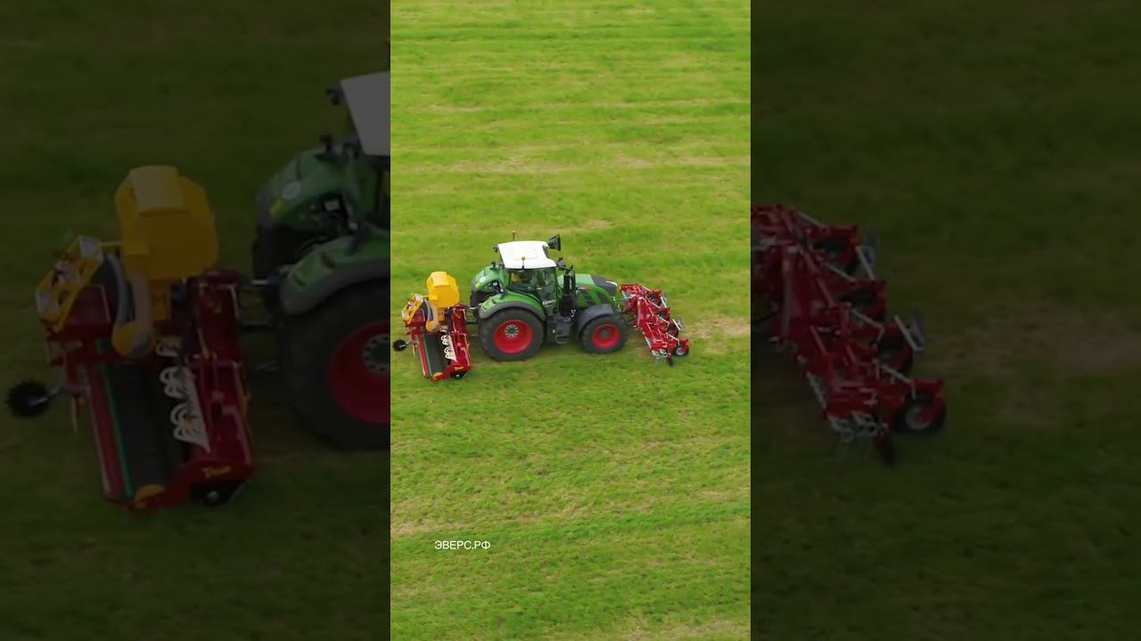 Лугопастбищная Фронтальная борона Evers #луговодство GRASSPROFI #пастбище смотреть онлайн