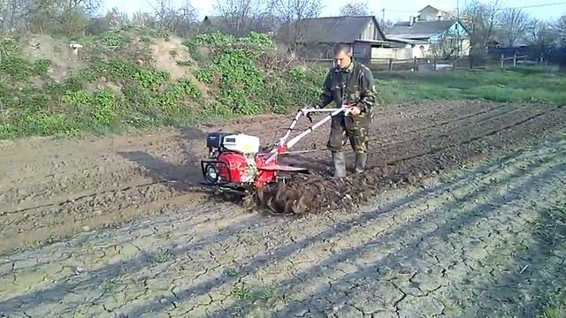 Фрезование огорода с помощью мотоблока profi 1800 смотреть онлайн