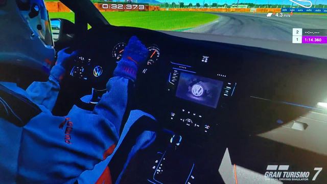 GOLF 7 GTI 2014., TSUKUBA, CUSTOM RACE, RACE WIN, GRAN TURISMO 7 смотреть онлайн