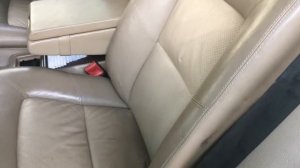 Установка электро салона с раздельным диваном в mercedes w140