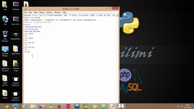 Python3 Dersleri 5 - String İşlemleri смотреть онлайн