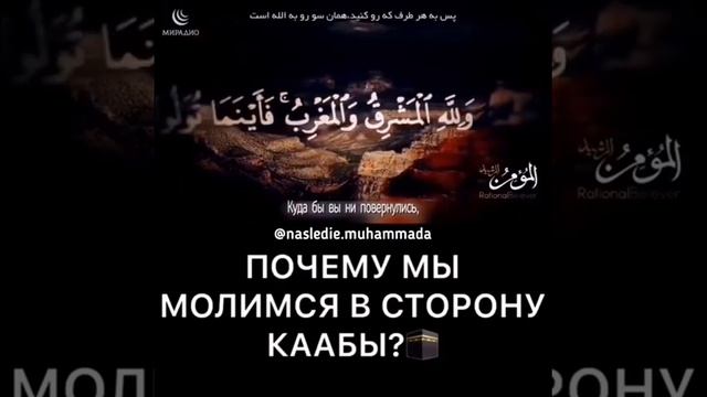 почему молятся в сторону Каабы? ?? смотреть онлайн