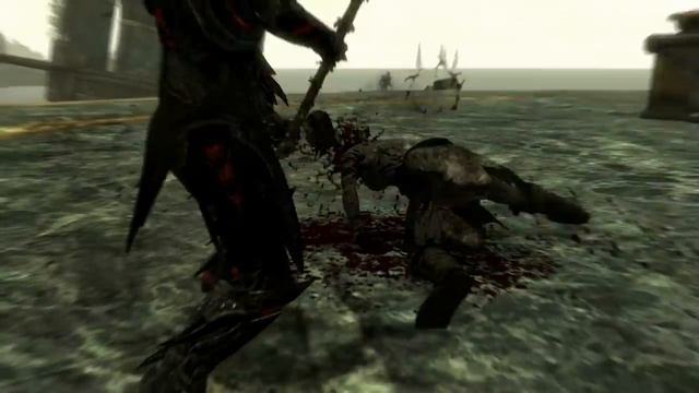 Skyrim: Killmoves - Warhammer & Battleaxe смотреть онлайн