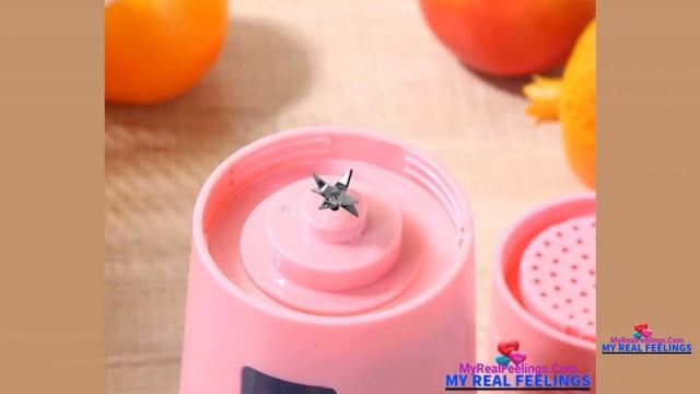 380ML 2/4/6 Blades Handhels Juicer Bottle Portable Mini USB Electric Fruit Blender смотреть онлайн