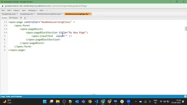 Getter and Setter in apex class - salesforce смотреть онлайн
