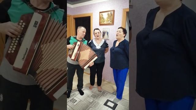 с. Березовка "Ой рябина кудрявая" под баян смотреть онлайн