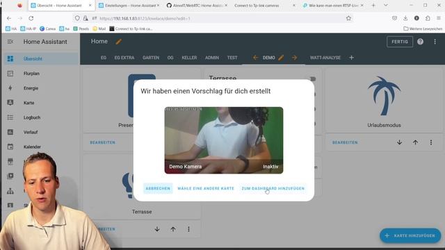 Jede Kamera in Home Assistant anzeigen смотреть онлайн