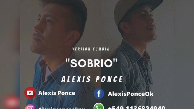 Sobrio - Alexis Ponce versión Cumbia Maluma #tendencia смотреть онлайн