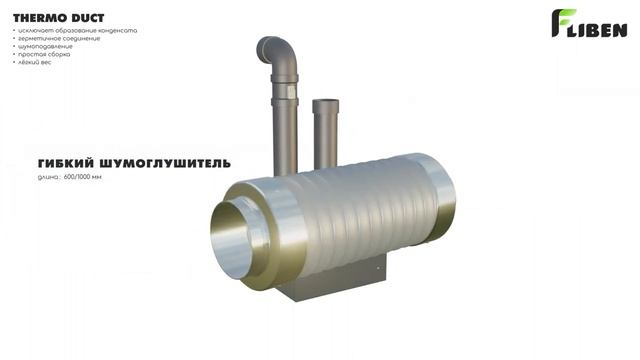 Теплоизолированные воздуховоды Thermo Duct