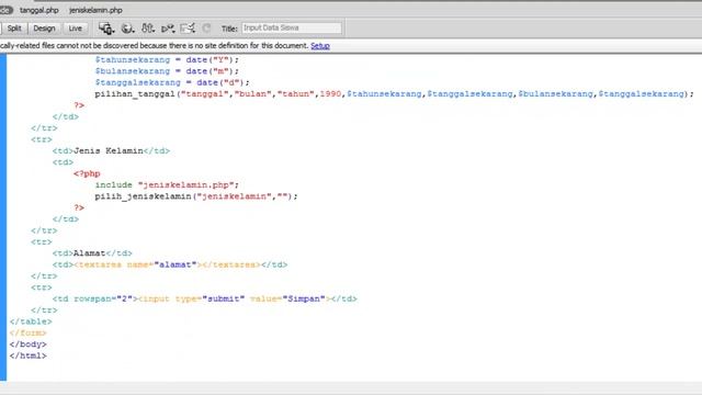 Tutorial dasar input data menggunakan php dan html kedalam database mysql смотреть онлайн