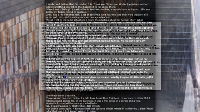 The Rat Man Of Southend смотреть онлайн