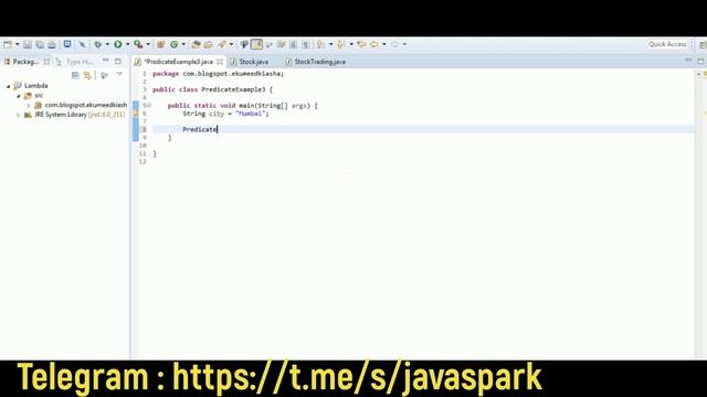 Java 8 Predicate isEqual method example -4 смотреть онлайн