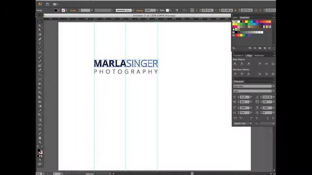 Designing a Logotype in Illustrator - Part 3: Vector Graphics and Colors смотреть онлайн