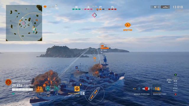 Arena Division Fun! (World of Warships Legends Xbox One X) 4k смотреть онлайн