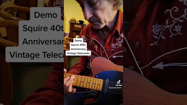 Squire 40th Anniversary Vintage Tele Demo смотреть онлайн