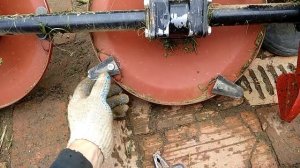 Роторная Косилка ЗАРЯ замена ножей