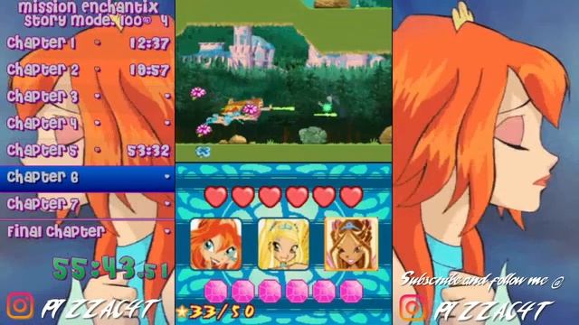 Winx Club: Mission Enchantix Story Mode 100% (Medium) in 1:53:00.209 смотреть онлайн