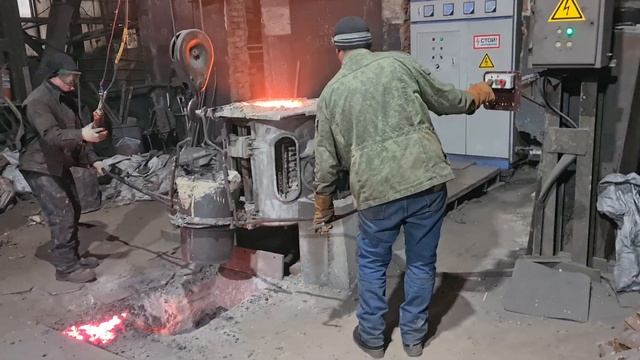 Литейный цех. Художественное чугунное литьё.