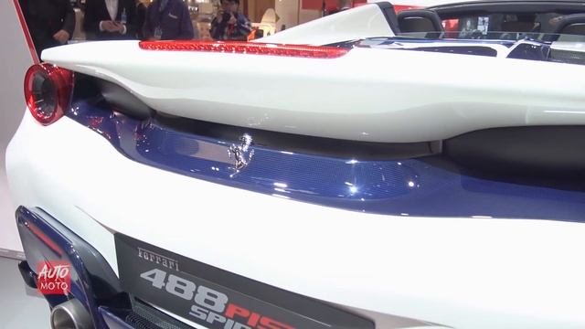 2019 Ferrari 488 Pista Spyder - Exterior And Interior - 2018 Paris Motor Show смотреть онлайн