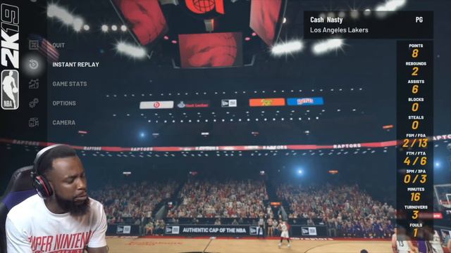 Lebron James Posterizer DUNK on Kawhi Leonard! Lakers vs Raptors NBA 2K19 MyCareer Ep 40 смотреть онлайн