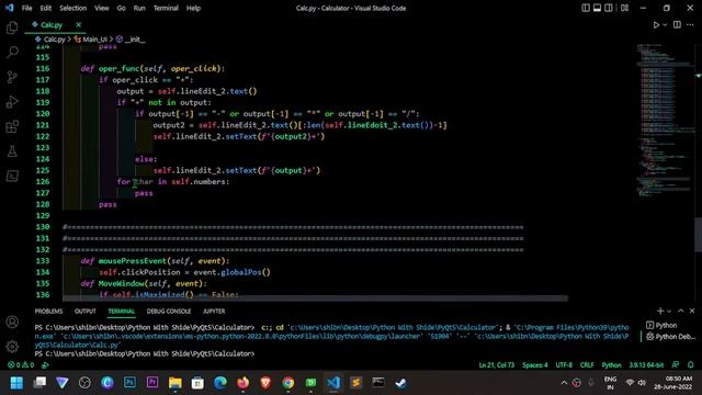 PyQt5 - Build A Calculator in Python Advanced Code - Part 2 смотреть онлайн