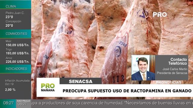 Preocupa Supuesto Uso De Ractopamina En Ganado