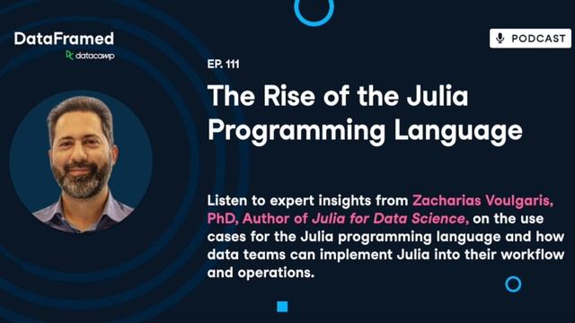 #111 The Rise of the Julia Programming Language( with Zacharias Voulgaris) смотреть онлайн