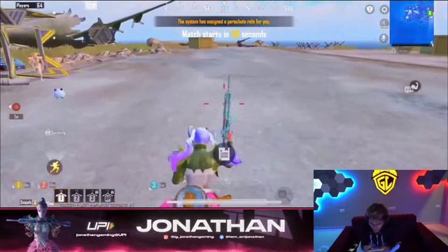 Godl Jonathan reveal his sensitivity on live stream//sensitivity of Jonathan 2022// смотреть онлайн