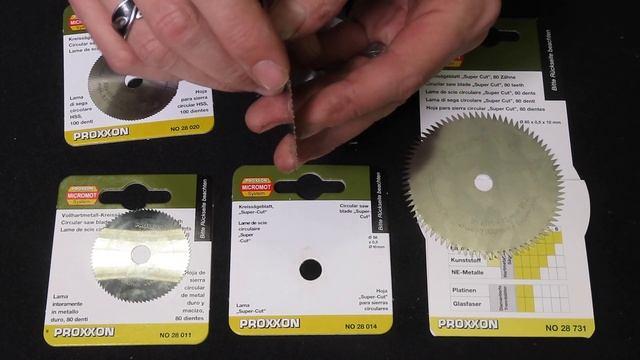 Never Cut Fret Slots By Hand Again With The Proxxon FET Miniature Table Saw.