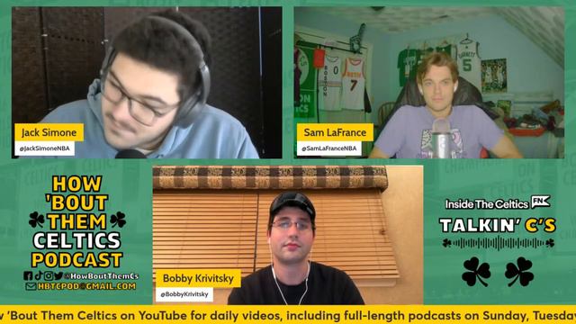 Jaylen Brown Leads Celtics Past Knicks + Bob Myers' Questoinable Comments | Talkin' C's LIVE смотреть онлайн