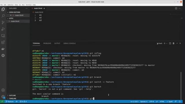 Git & GitHub Hands-on Workshop #cloud #linux #devops #devopsmalayalam | Devops malayalam смотреть онлайн