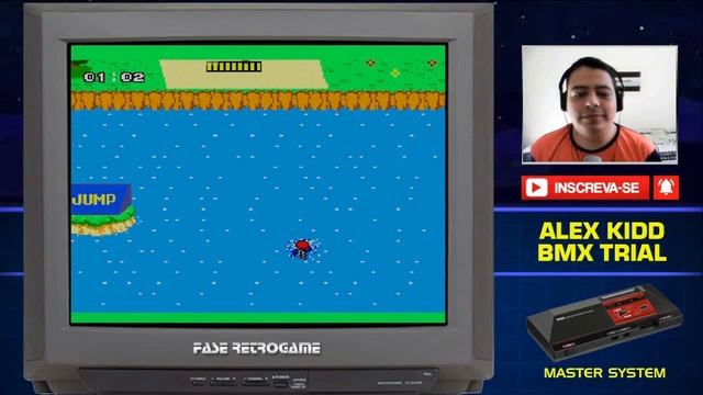 O Jogo obscuro de Alex Kidd: Alex Kidd BMX Trial смотреть онлайн