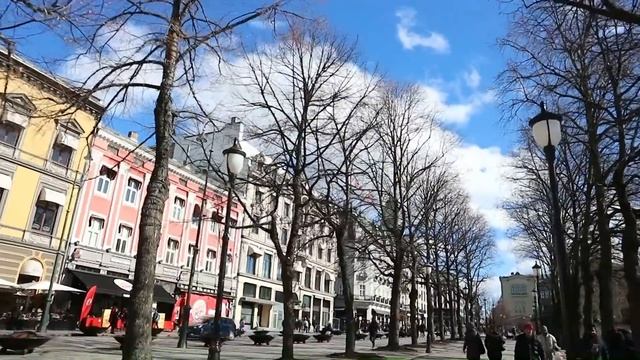 OSLO 2019. ГУЛЯЕМ по ГОРОДУ. ЗАМКИ, ТЕАТРЫ и просто УЛИЦЫ смотреть онлайн