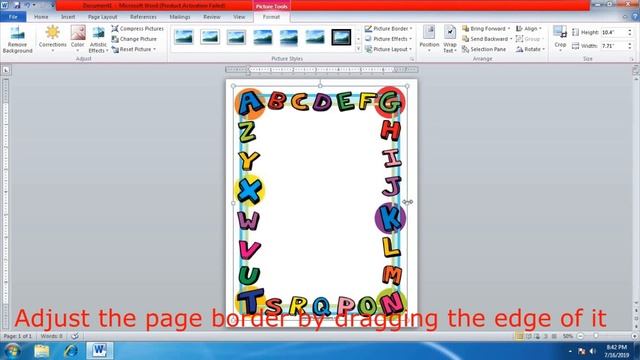 Steps on How to Insert Customized Page Border on Microsoft Word смотреть онлайн