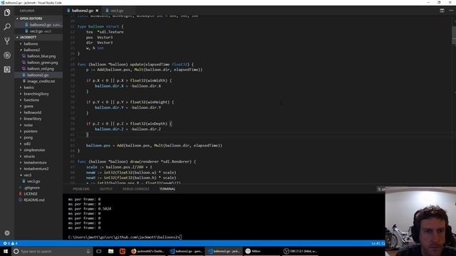 Games With Go EP 13 - Vectors, Z-Sorting, Mouse Input смотреть онлайн